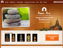 Tablet Screenshot of buddhist-art.net